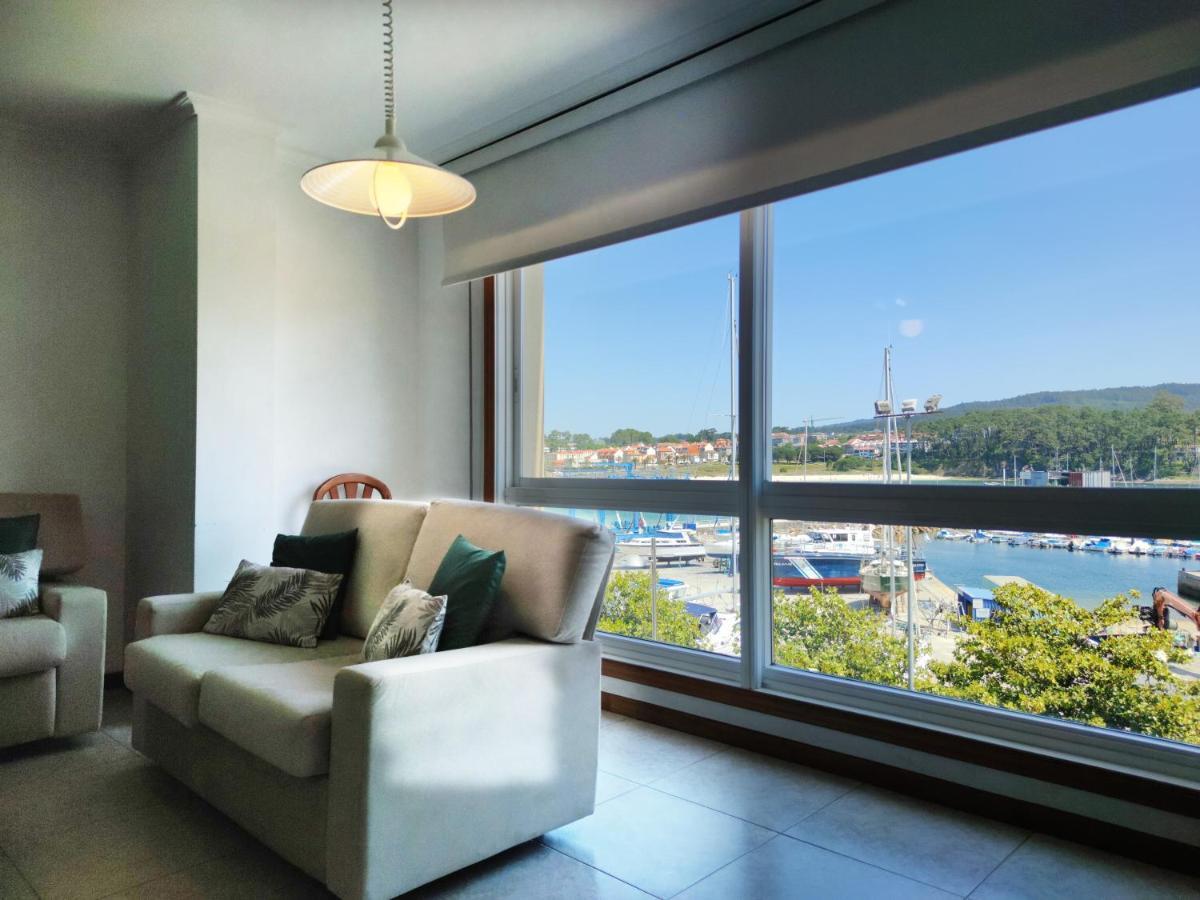 포르토노보 Desconectaengalicia El Pescador, Vistas Al Puerto, 200M Playa 아파트 외부 사진
